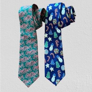 2 of Vtg Keith Daniels Men’s Neck Christmas Tie